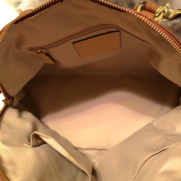 Coach Domed Satchel Handbag - Picture 3 of 4